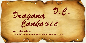 Dragana Čanković vizit kartica
